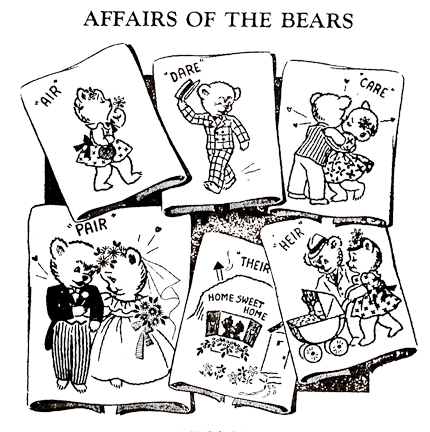 KM2478 Affairs of the Bears - Click Image to Close